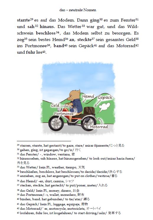 Easy German Reader- Das kleine Wildschwein - Seite 5